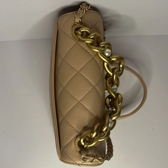 CHANEL Pearl Boy Chain Pink Mini Flap Bag - Picture 5 of 16